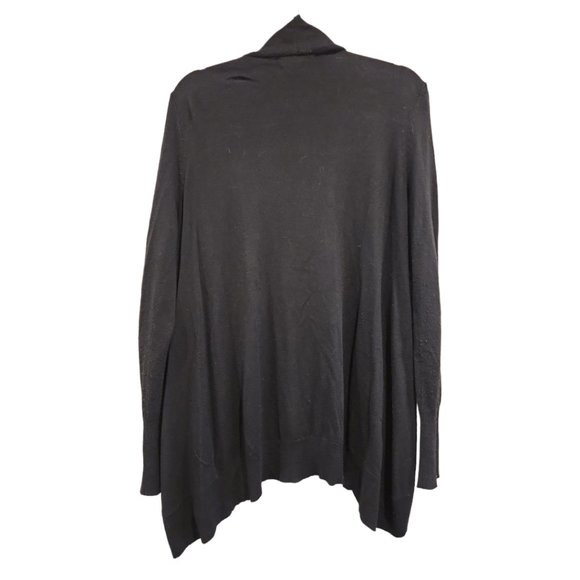 Black open front cardigan - Picture 2 of 2